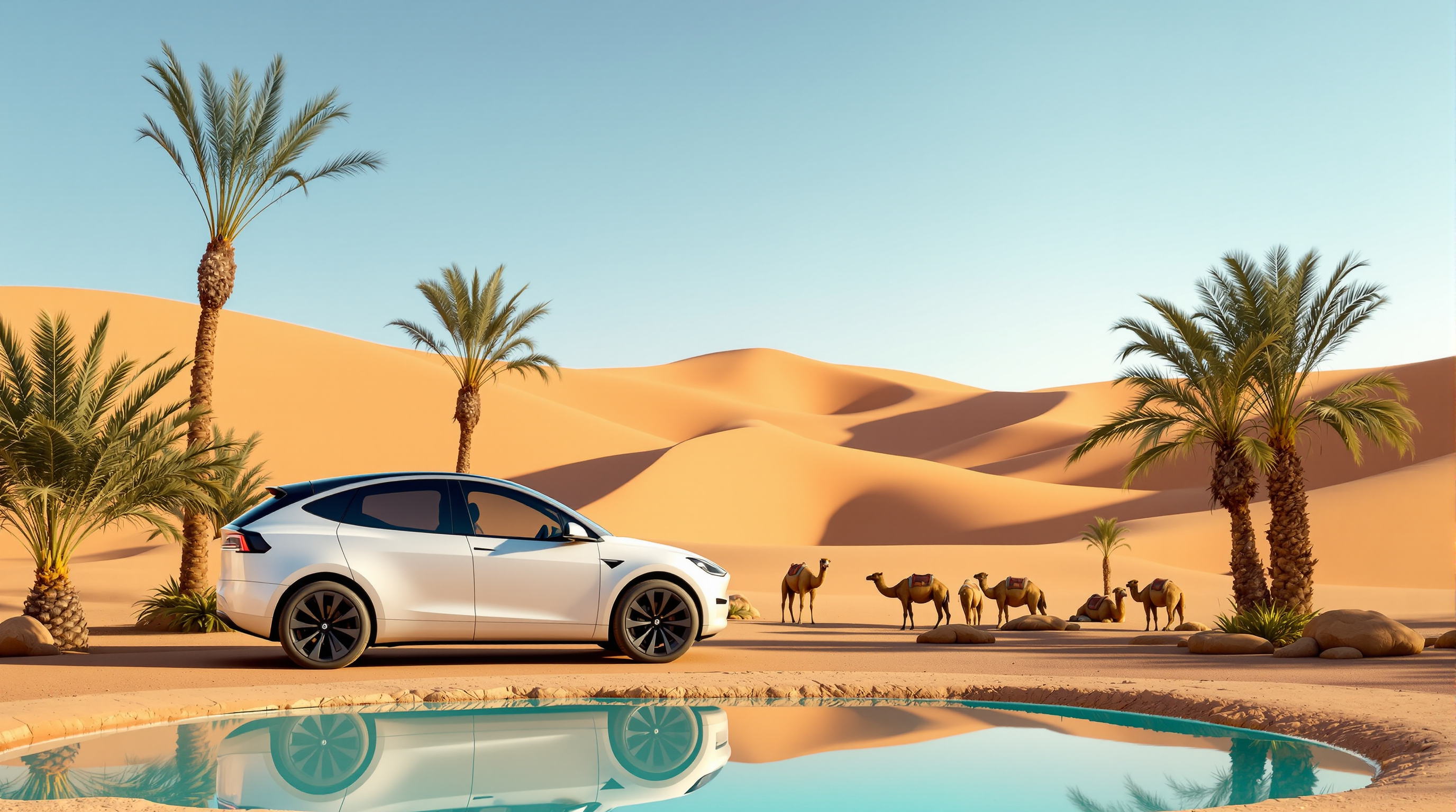Ganapati at a Moroccan oasis