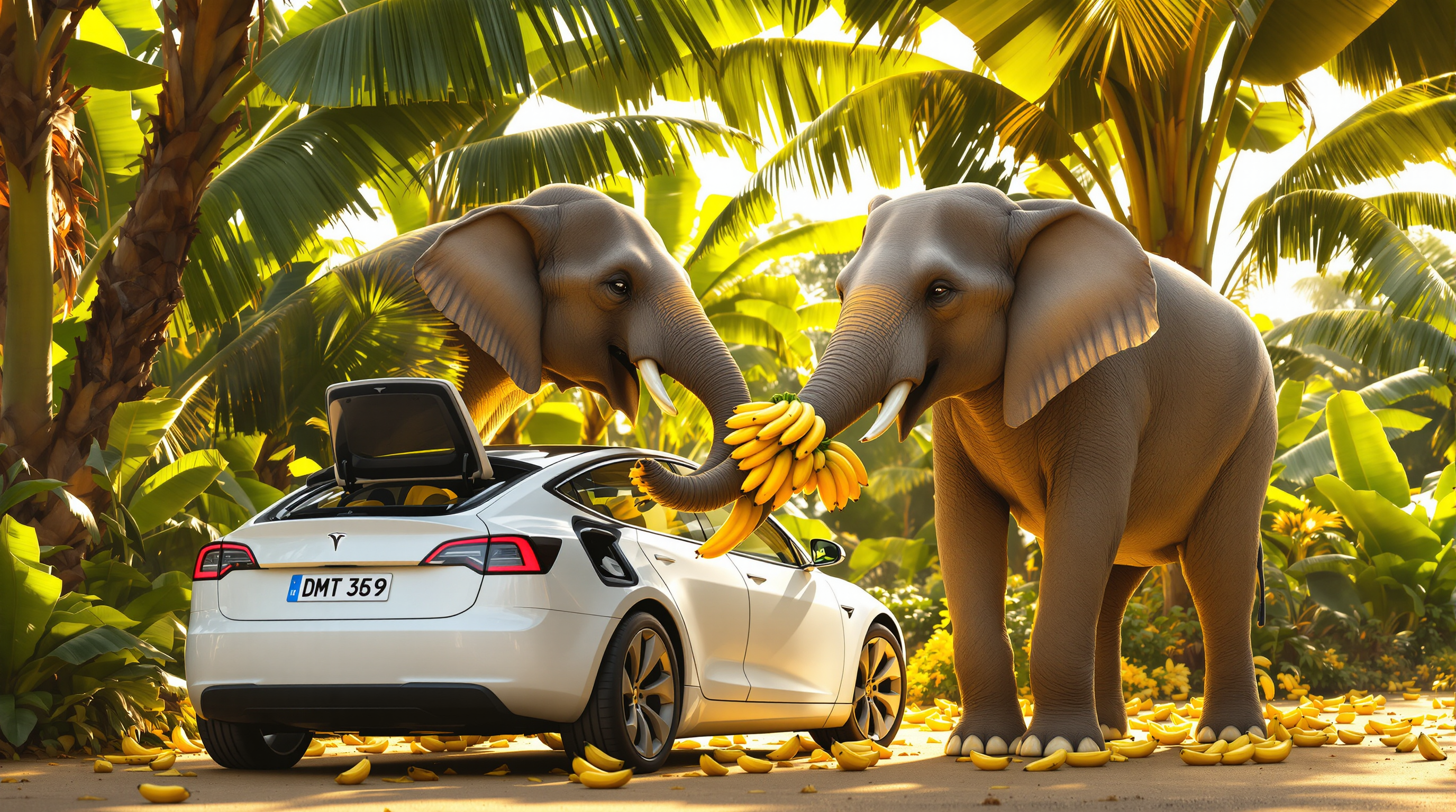 Banana offering to Ganapati