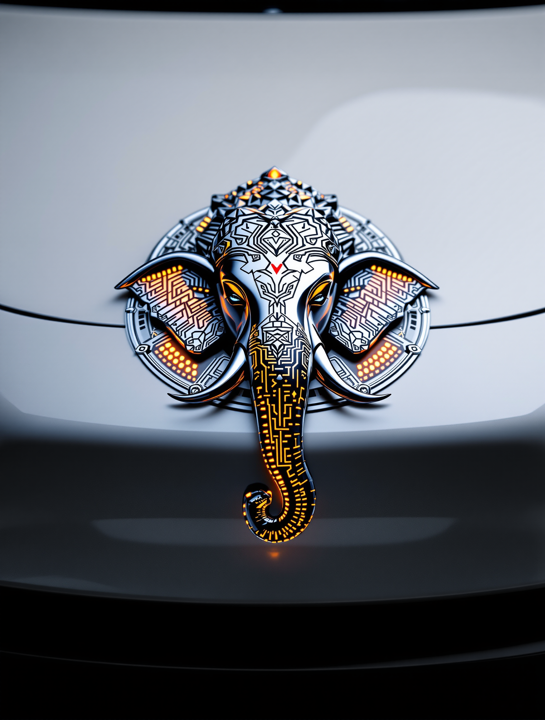 Ganesha Tesla emblem