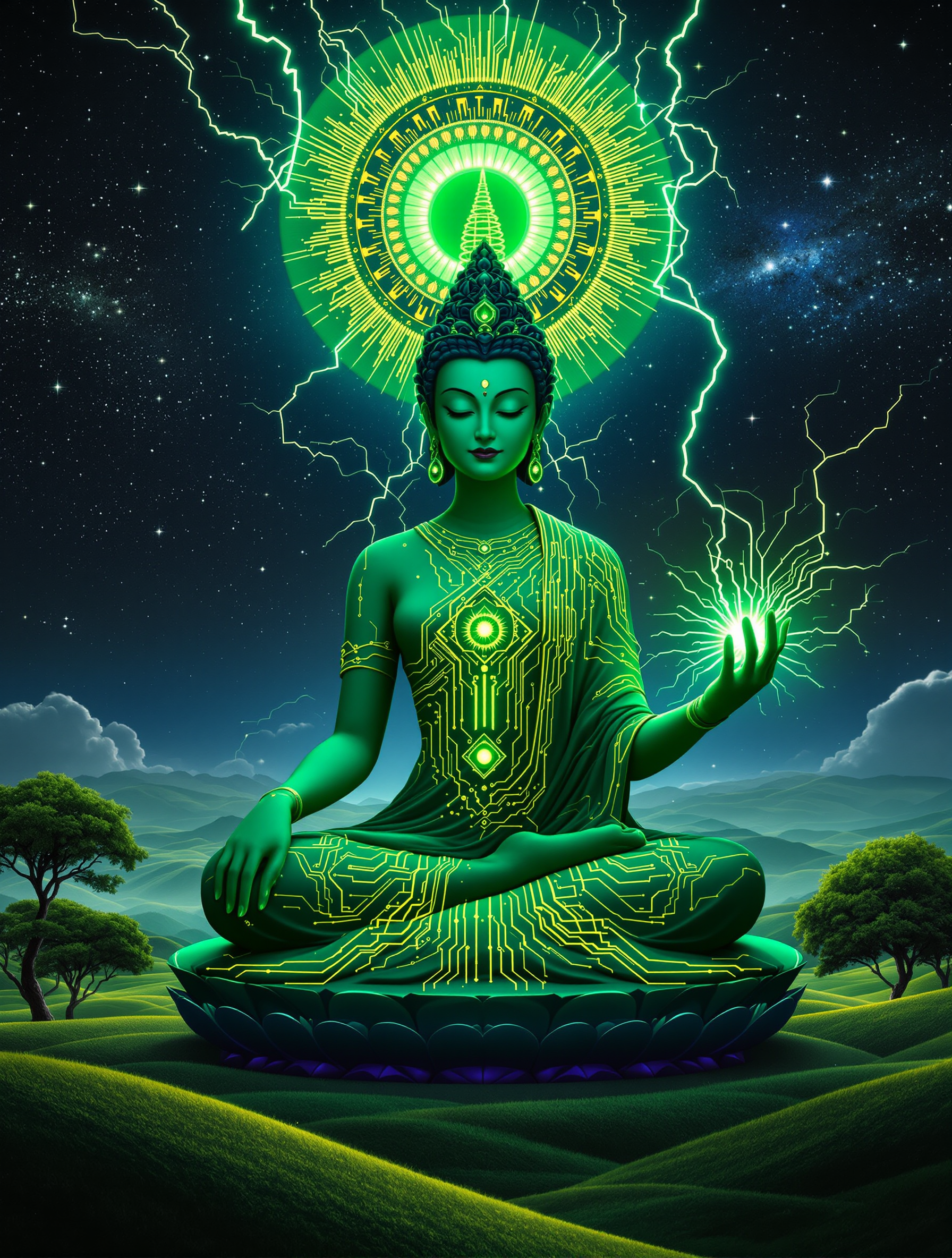 Green Tara fusion concept